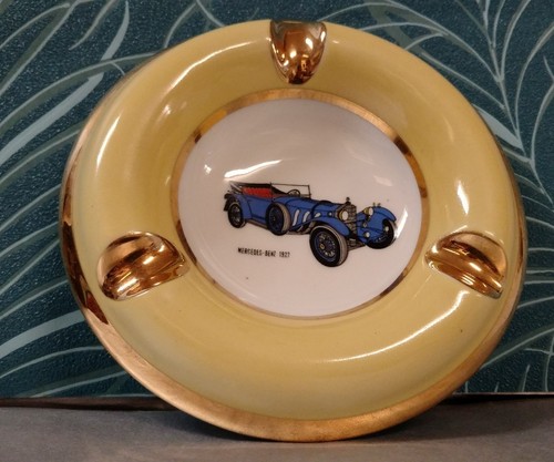 Cendrier faïence voiture - cendrier,